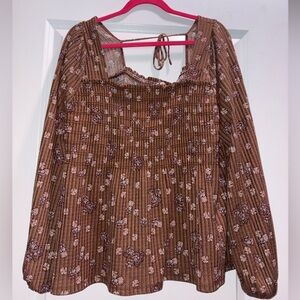 Arula Floral Babydoll Top